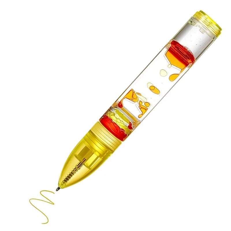 Liquid Motion Bubble Pen – Stress Relief Ballpoint, 6 Colors