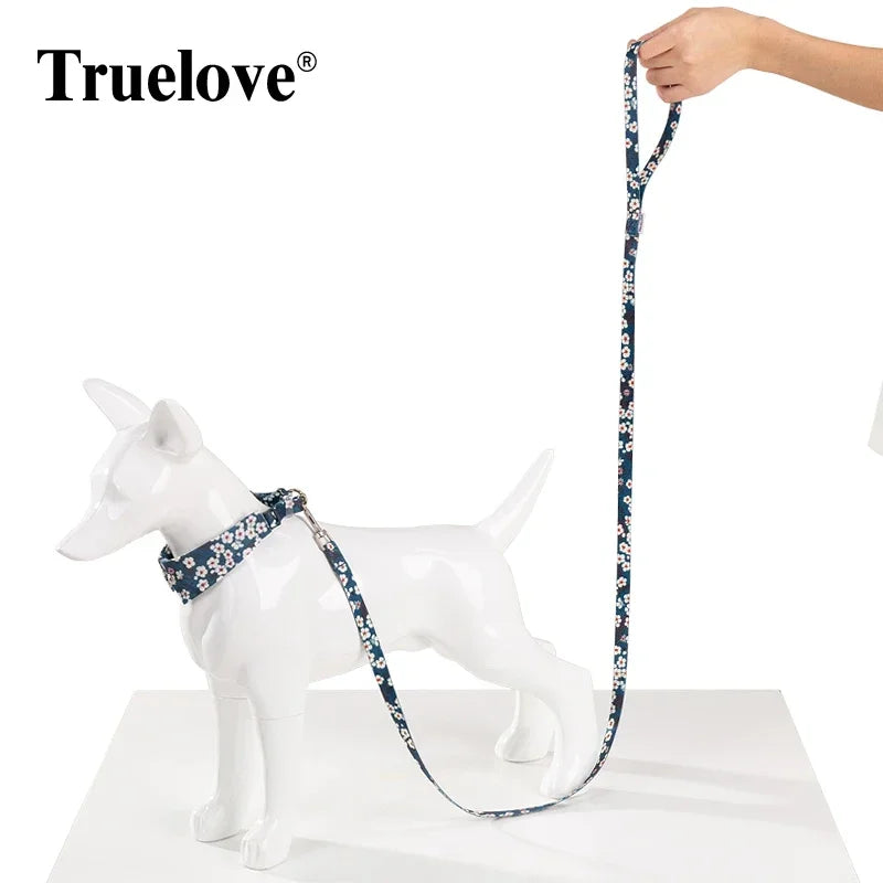 Truelove Floral Pet Leash Premium Quality Trendy Durable and Stylish Designs for Small Medium Top Dropshipping Choice TLL3113 Peaceful Pleasures Health and Wellness
