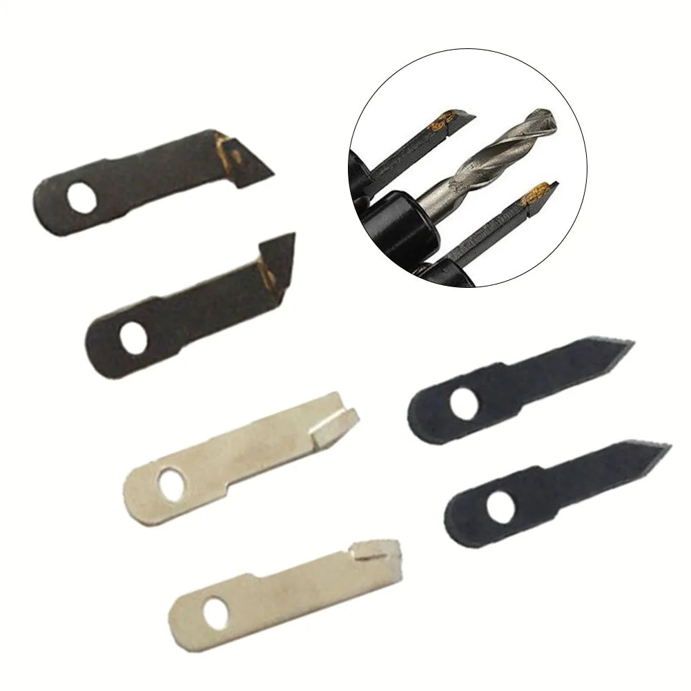 2-Pack Adjustable Circle Hole Cutting Blades – Wood & Plastic