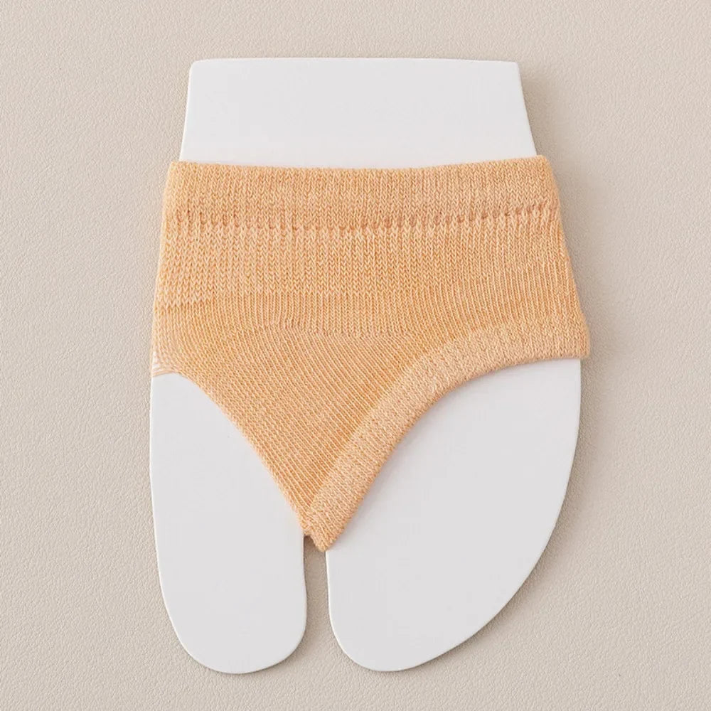 Women's Cotton Toe Socks – Forefoot Pad, Flip-Flop & Boat