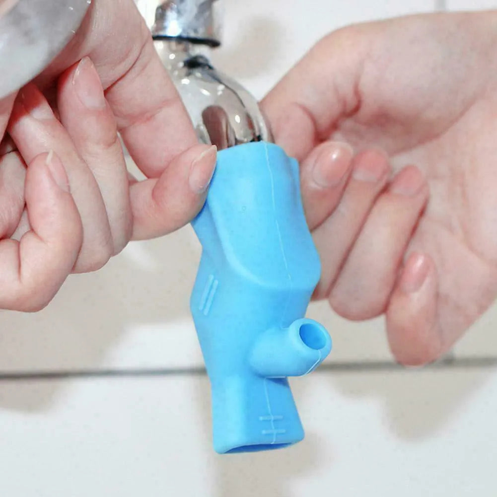 Silicone Faucet Extender Water Saving Extension Tap Filter Nozzle