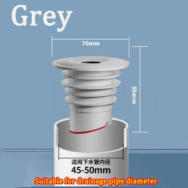 Silicone Drain Sealing Ring | Anti-Odor Floor Drain Plug