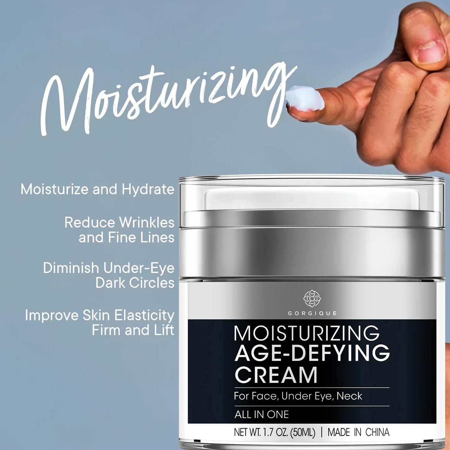 Men's Anti-Aging Face Cream – Retinol, Collagen & Hyaluronic Acid