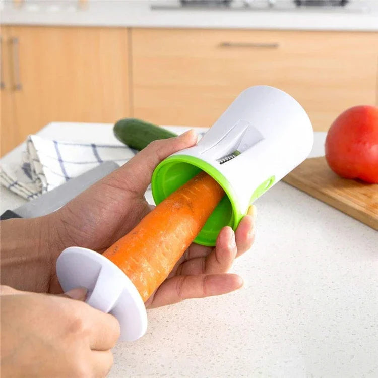 3-in-1 Vegetable Spiralizer – Stainless Steel Veggie Pasta Maker