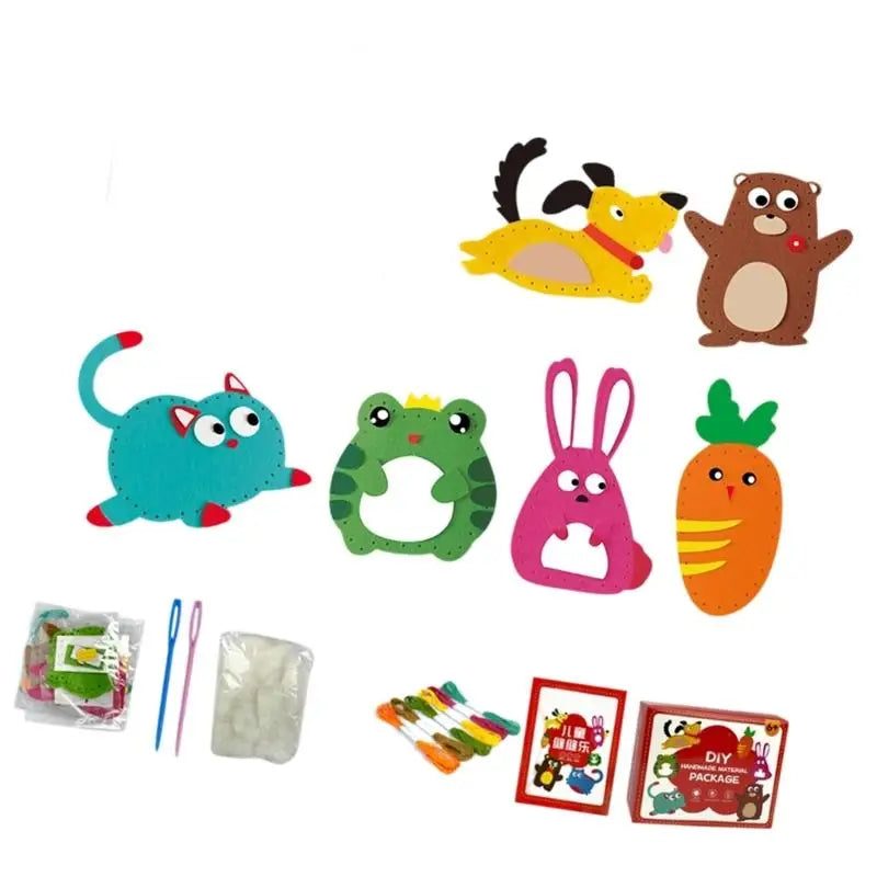 Kids Felt Sewing Kit | Handmade Craft Toy for Ages 3+