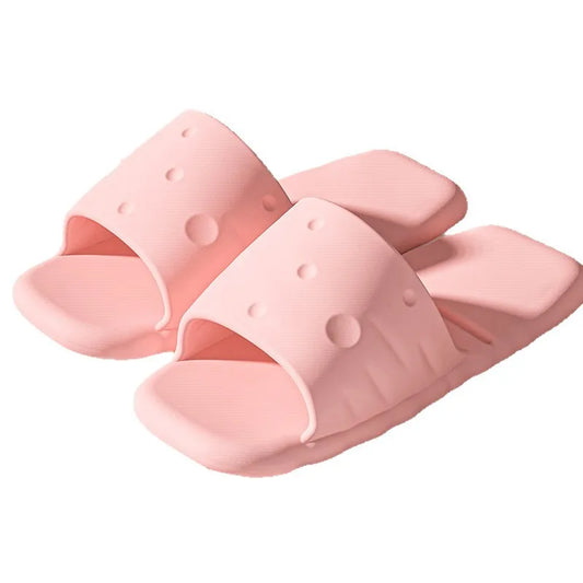Foldable EVA Women's Massage Slippers – Lightweight Indoor Slides Indoor House Slippers Peaceful Pleasures Health and Wellness