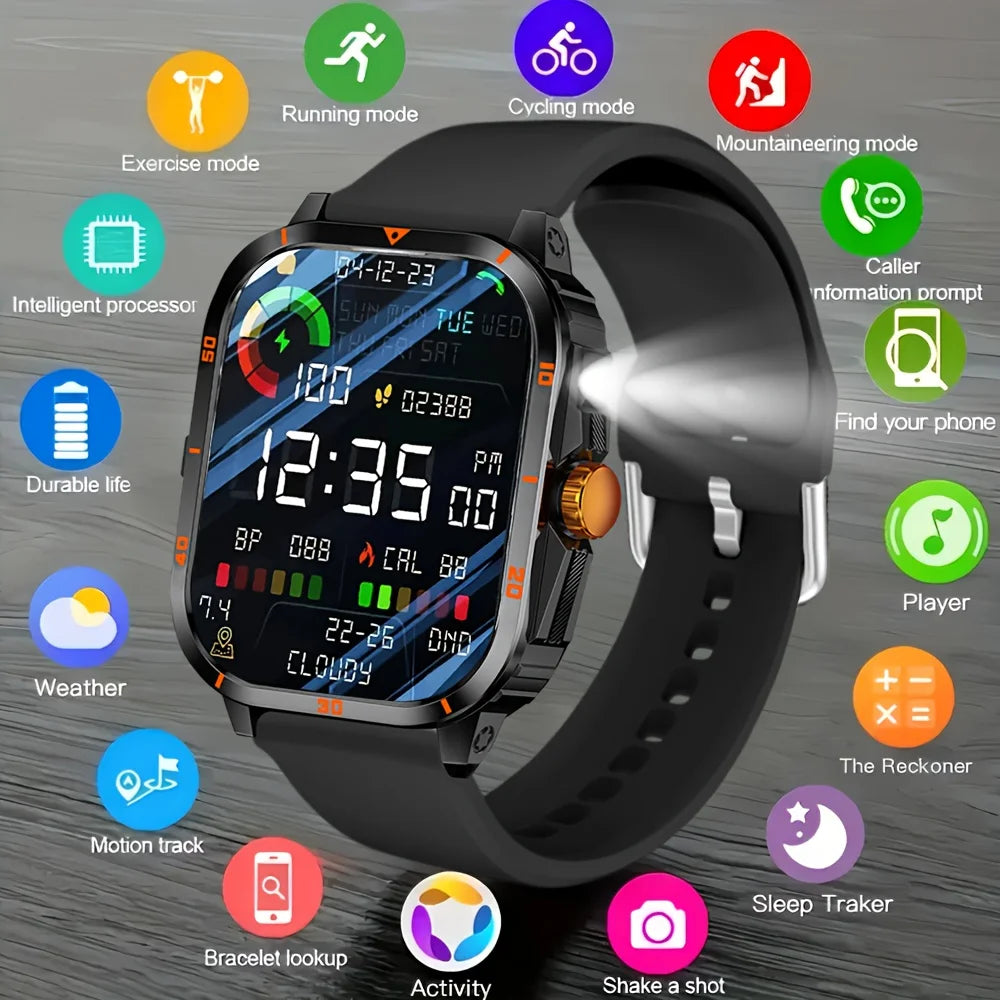 ERUN Smartwatch 2.01" Touch Screen | Android & iPhone