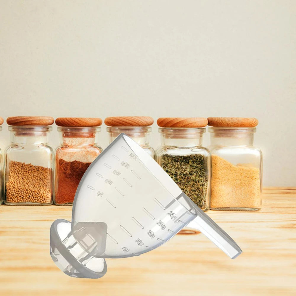 Convenient Measuring Scoop Kitchen Tool Measuring Scoop New portable leak proof measuring spoon with anti overflow function Peaceful Pleasures Health and Wellness
