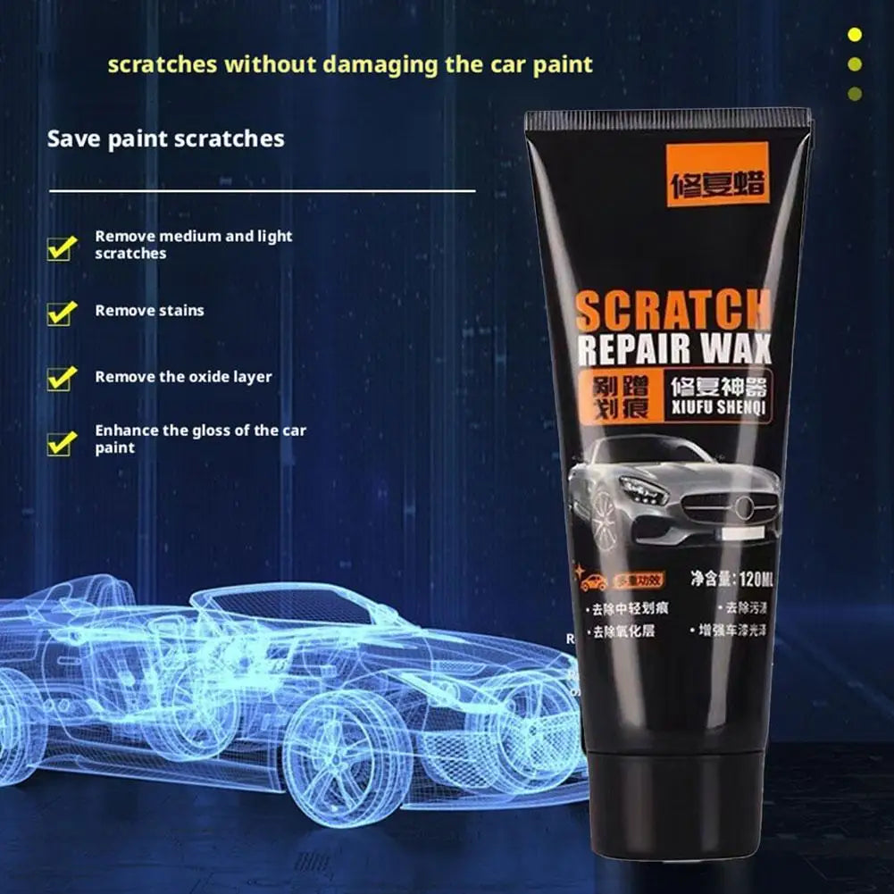 Car Scratch Repair Wax for Paint Restoration Peaceful Pleasures Health and Wellness