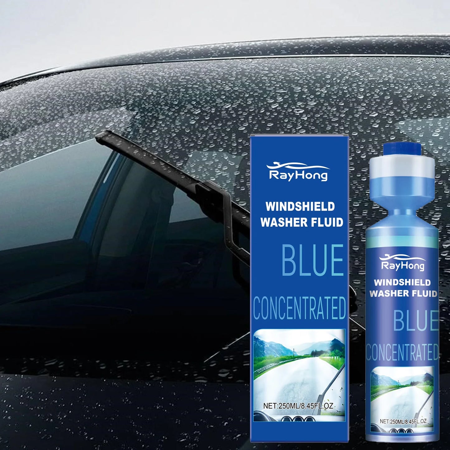 Rayhong Windshield Washer Fluid – Anti-Fog Oil Film Remover