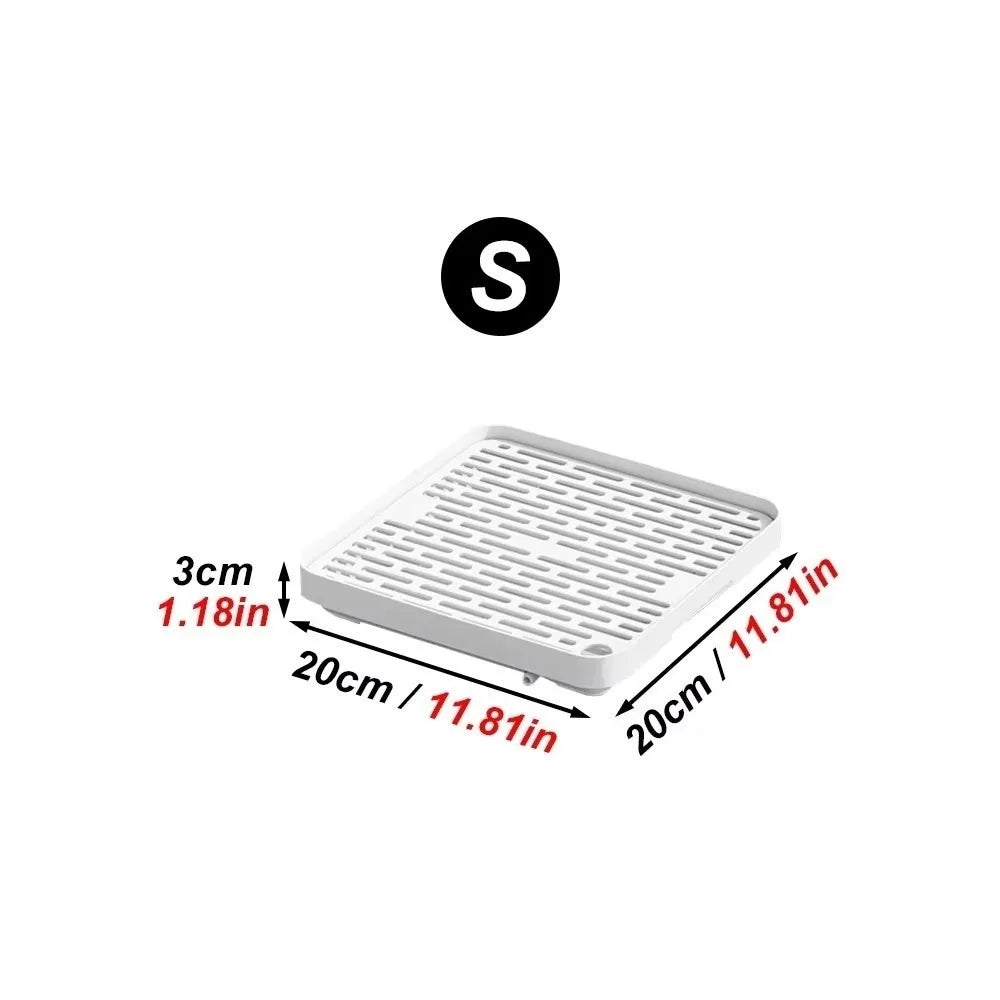 Small Rabbit Litter Box | Double-Layer Corner Toilet Tray