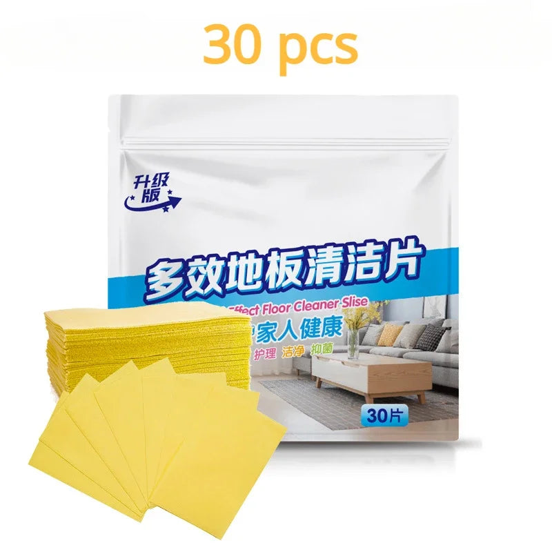 Eco-Friendly Floor & Bathroom Cleaning Tablets 30-Pack