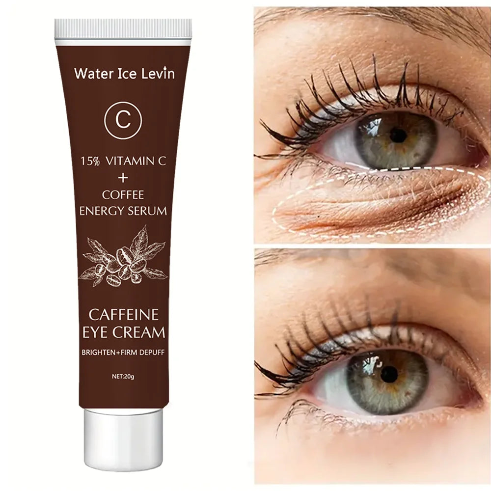 Caffeine & Vitamin C Eye Cream – Brightening Firming Serum