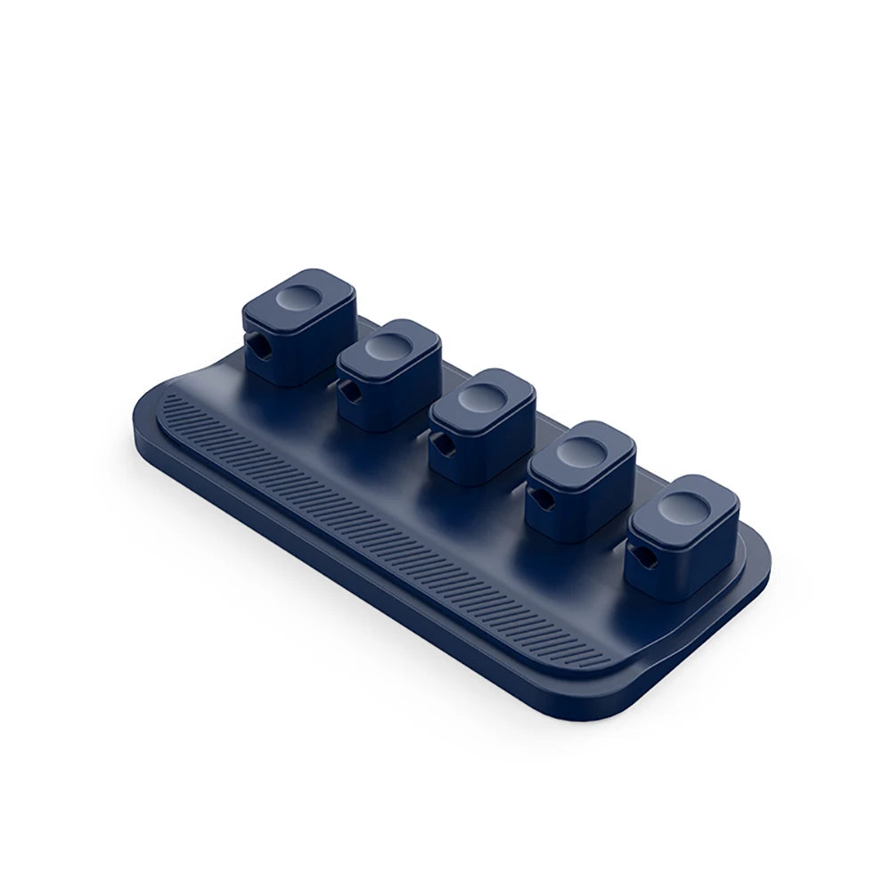 Magnetic Cable Holder Clips 5PCS – Self-Adhesive Cord Keeper