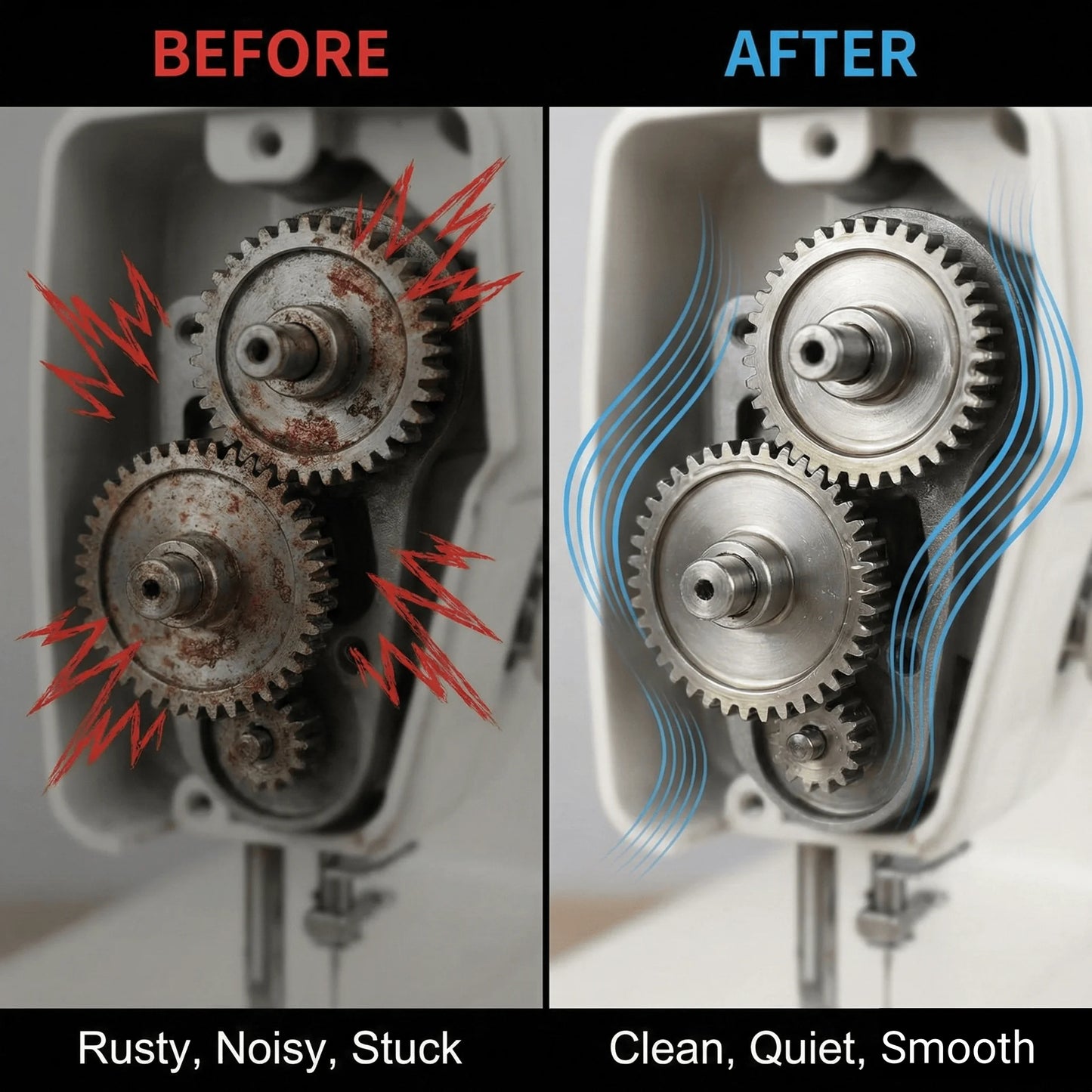 Universal Sewing Machine Oil High-Temp Lubricant for Door Hinges, Locks, Garage & Fans - Anti-Rust Household Maintenance Lube Peaceful Pleasures Health and Wellness