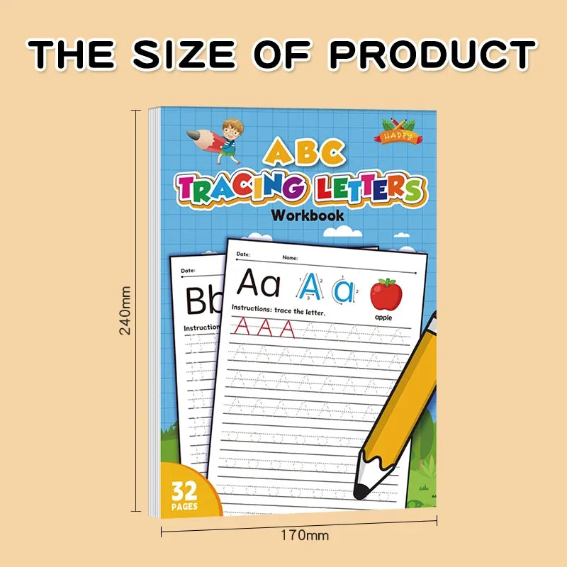 26 Alphabet Practicing Uppercase Lowercase Letters English Coloring