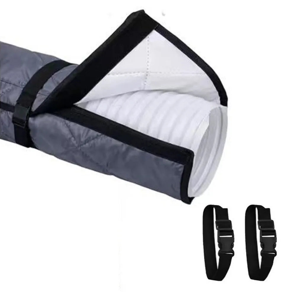 AC Hose Insulation Cover | Thermal Sleeve with Adjustable Straps
