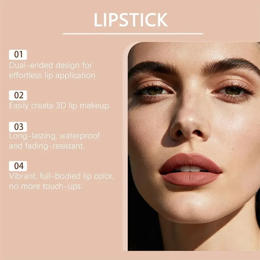 Matte Velvet Lipstick – Long Lasting Non-Transfer Fun Gift Lipstick Peaceful Pleasures Health and Wellness