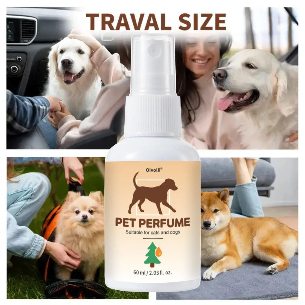 Pet Deodorizing Spray Long Lasting Fragrance Eliminates Body Odor