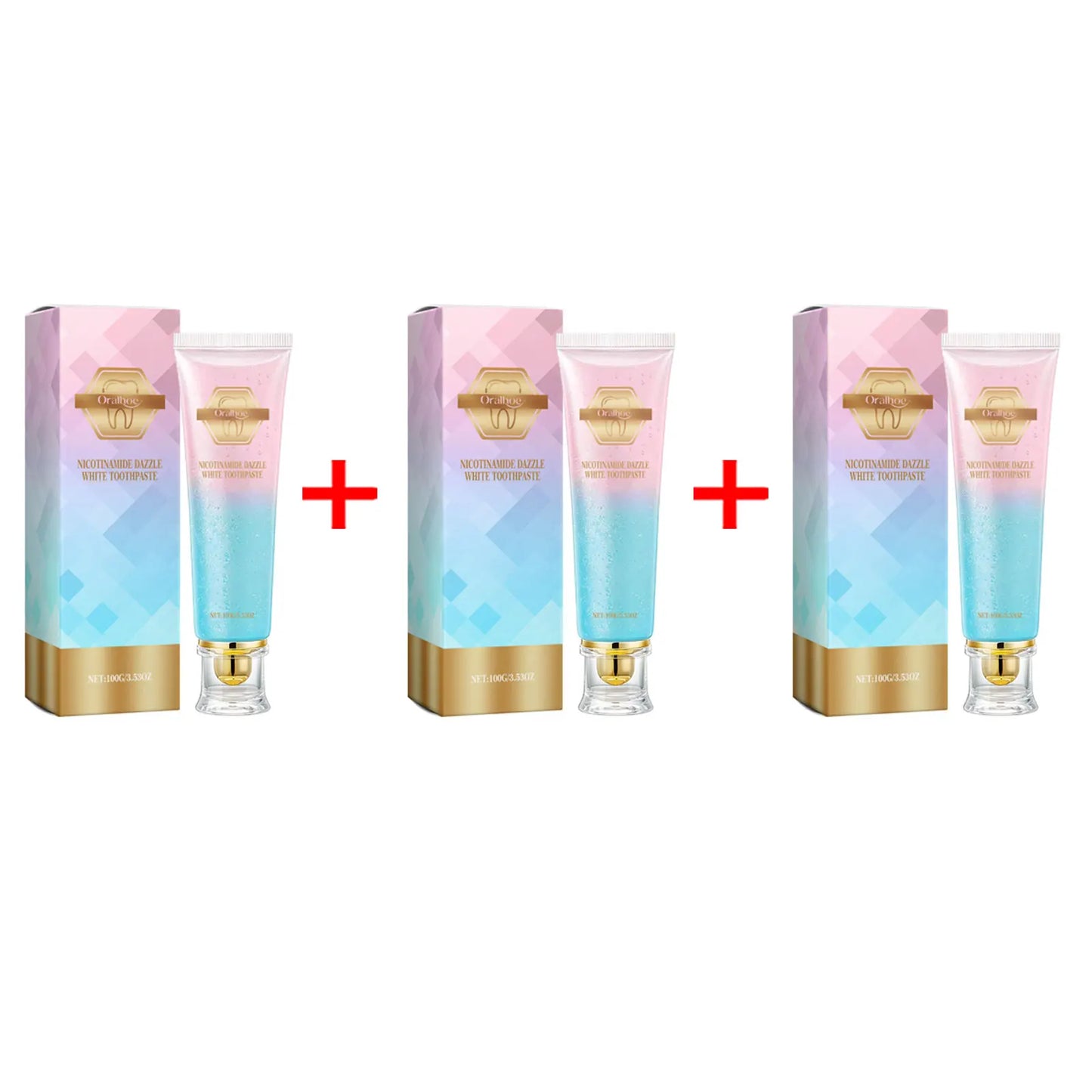Oralhoe Niacinamide Whitening Toothpaste – Stain & Plaque Removal