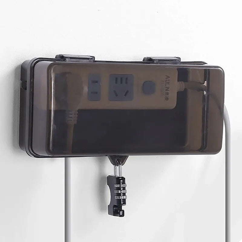 New Waterproof Outdoor Electrical Cable Management Box Rain-Proof Weatherproof Plug Box For Wiring Board Peaceful Pleasures Health and Wellness