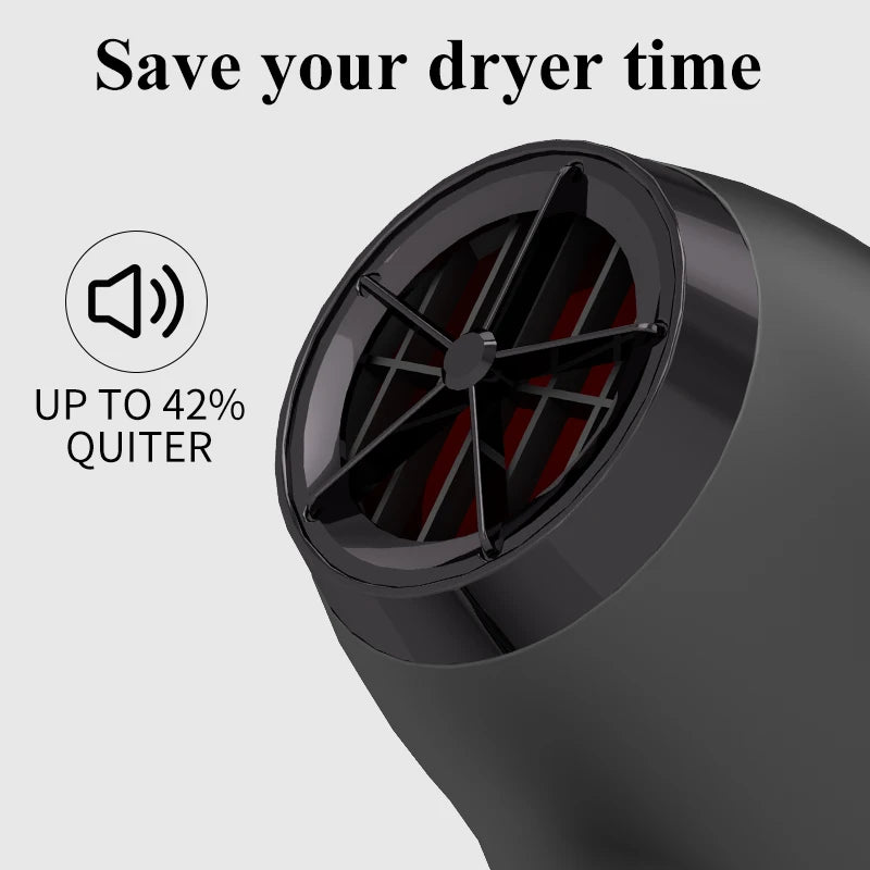 Popular High-Speed Hair Dryer 2200w High-Power Fast Drying Bass Noise Reduction Household Hair Salon Model 110V/220V Peaceful Pleasures Health and Wellness
