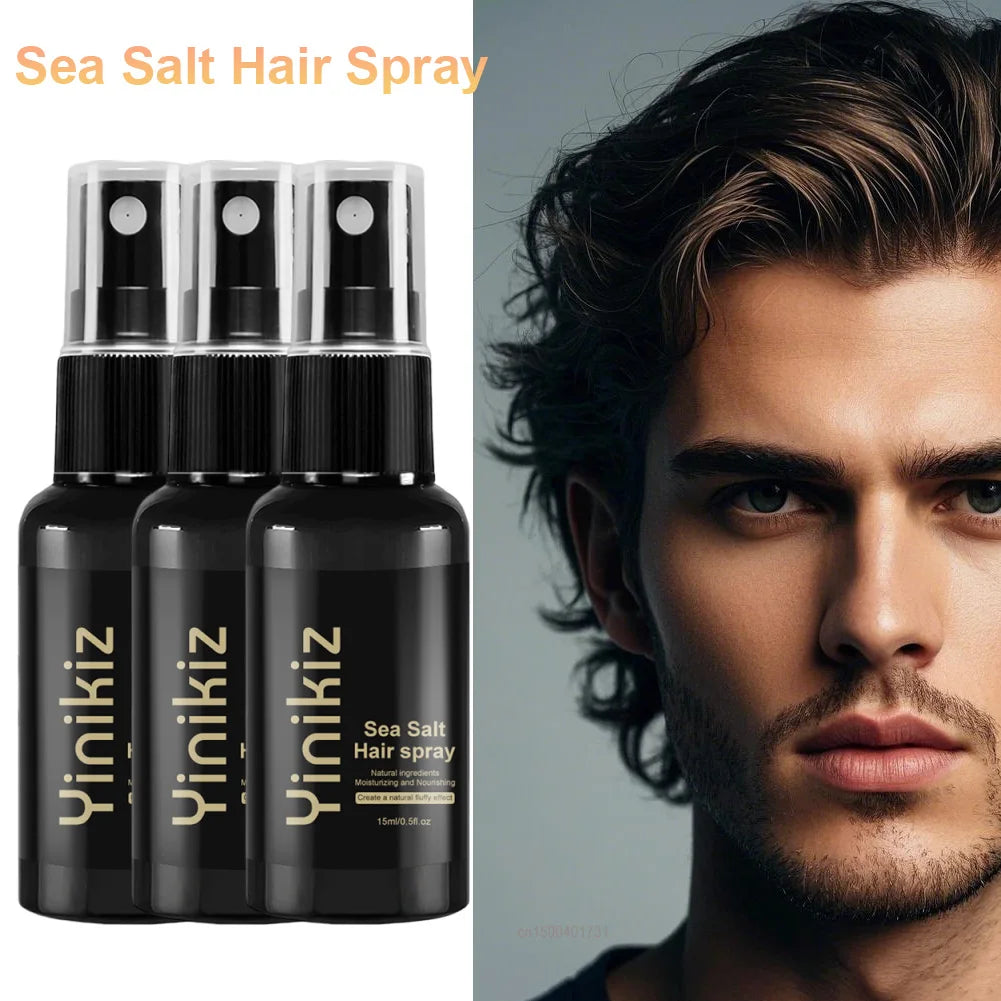 Natural Sea Salt Hair Spray for Men & Women Adds Instant Volume, Texture & Thickness, Light Hold Texturizing Spray (1/2/3/5pcs) Peaceful Pleasures Health and Wellness 5pcs