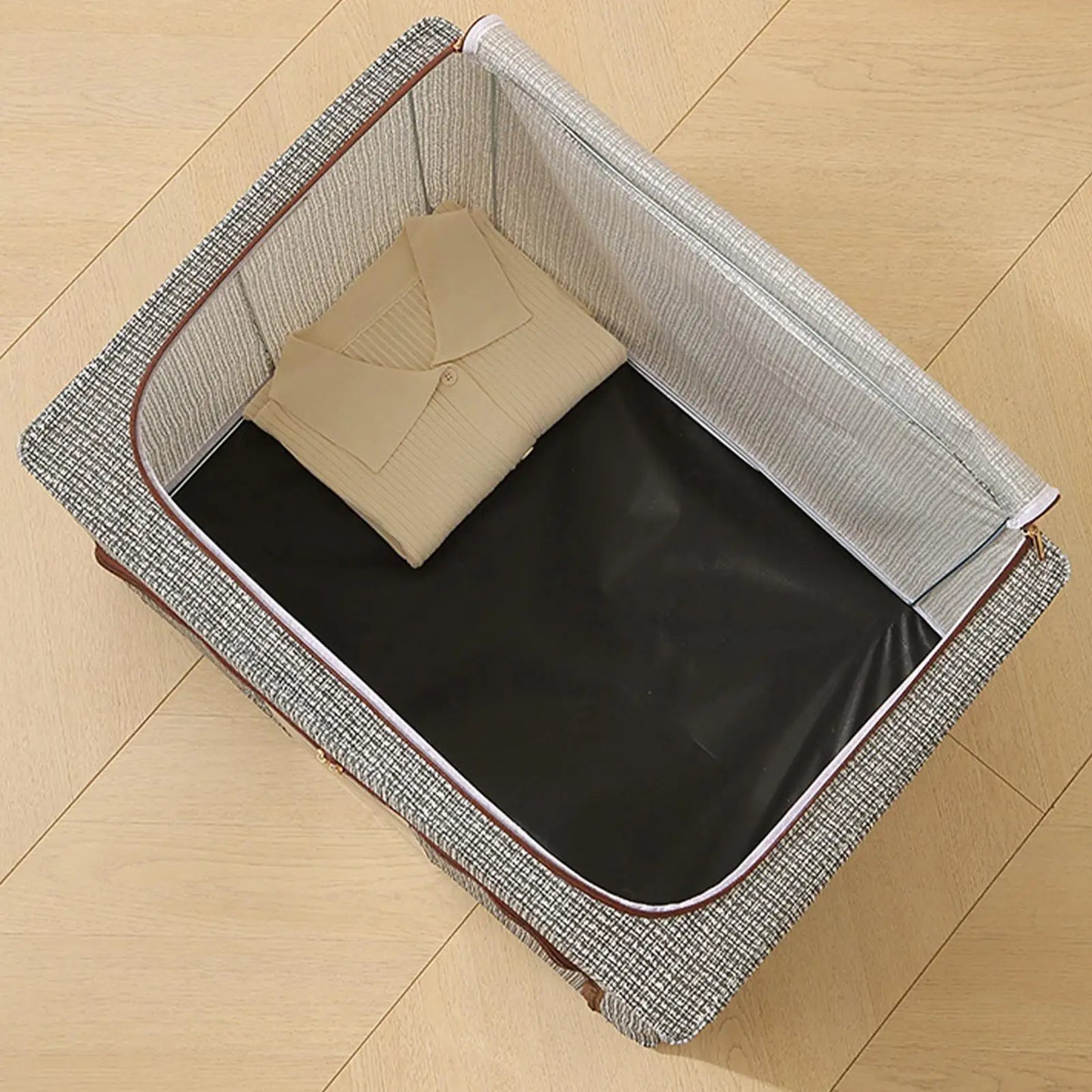 Foldable Clothes Storage Bags 24L/66L – Closet & Blanket Organizer