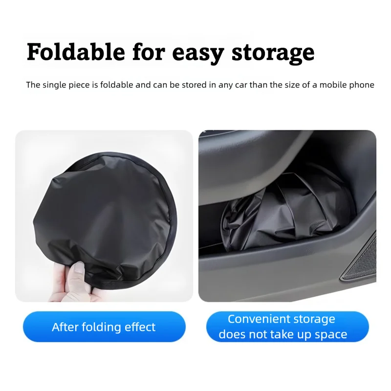 Car Side Window Sunshade – Electrostatic UV Blocking Curtain