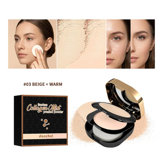 Collagen Contour Setting Powder – Matte & Oil Control, 2 Shades Pressed Setting Powder Oasis Select