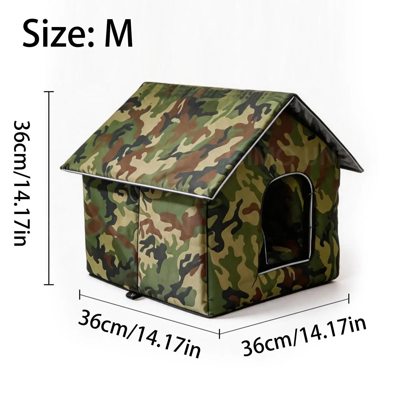 Cooling Cat House 3 Layer Foldable With Ice Packs Cooling Outdoor Cat House For Kitten Puppy Dog Living Room Balcony Backyard Peaceful Pleasures Health and Wellness