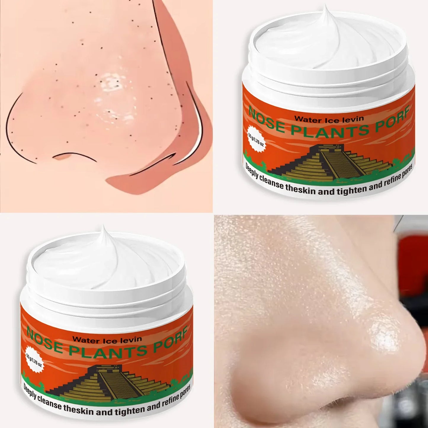 Natural Bee Venom Face Mask – Pore Tightening, Honey & Collagen