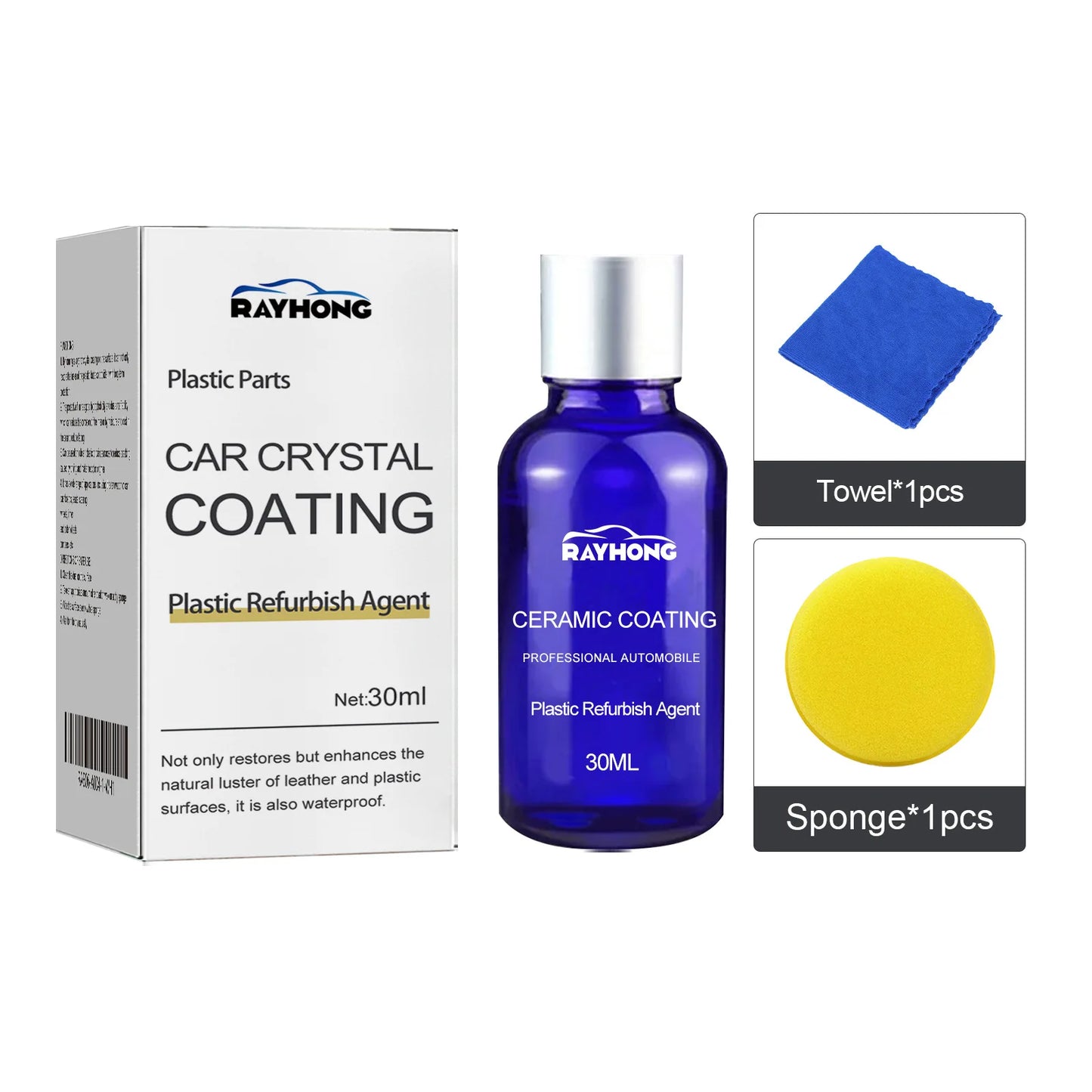 Car Ceramic Coating & Plastic Restorer | Interior Detailer