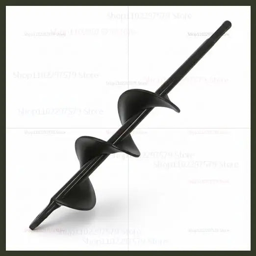 Garden Earth Auger Spiral Drill Bit for Planting Flowers Vegetables Manual Electric Drill Soil Loosening Gardening Tool Peaceful Pleasures Health and Wellness 4x22cm