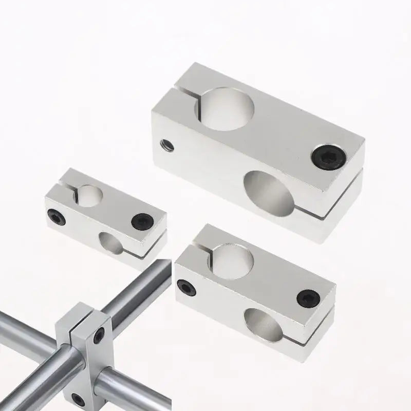 Aluminum Tube Clamp Cross Connector | DIY Shaft Pillar Fixation