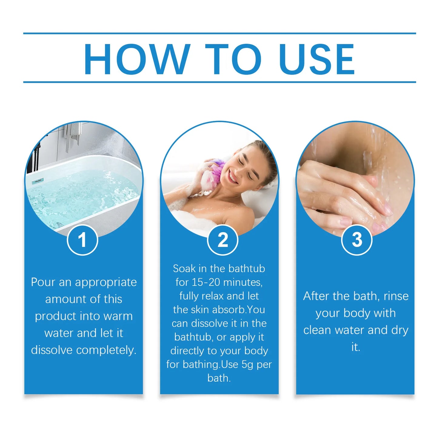 OceAura Epsom Salt Bath Soak – Muscle Relief & Skin Care