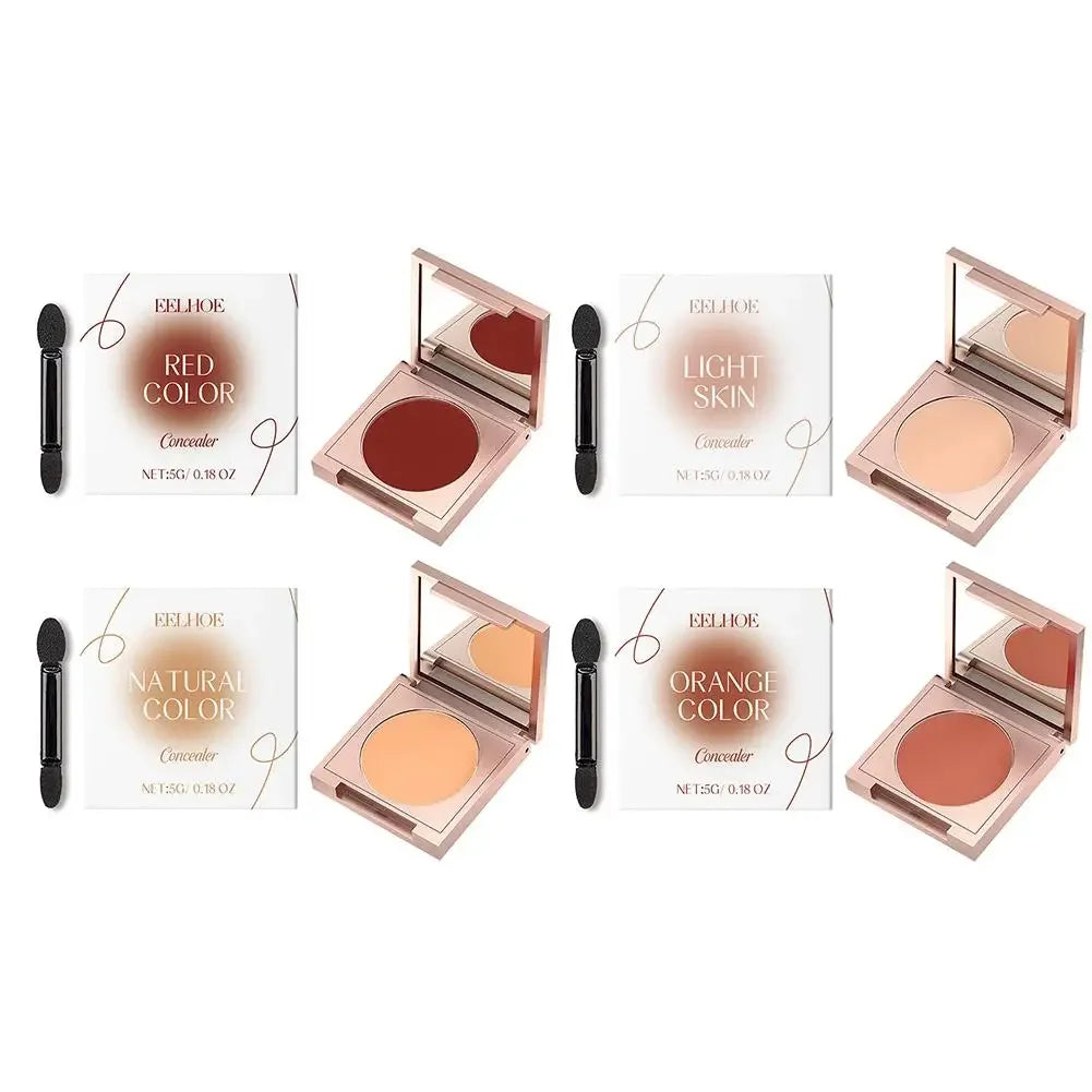 Full Coverage Concealer Lightweight Natural Skin Blemishes Cover for Acne Spots Dark Circles Long-Lasting Waterproof Face Makeup Peaceful Pleasures Health and Wellness