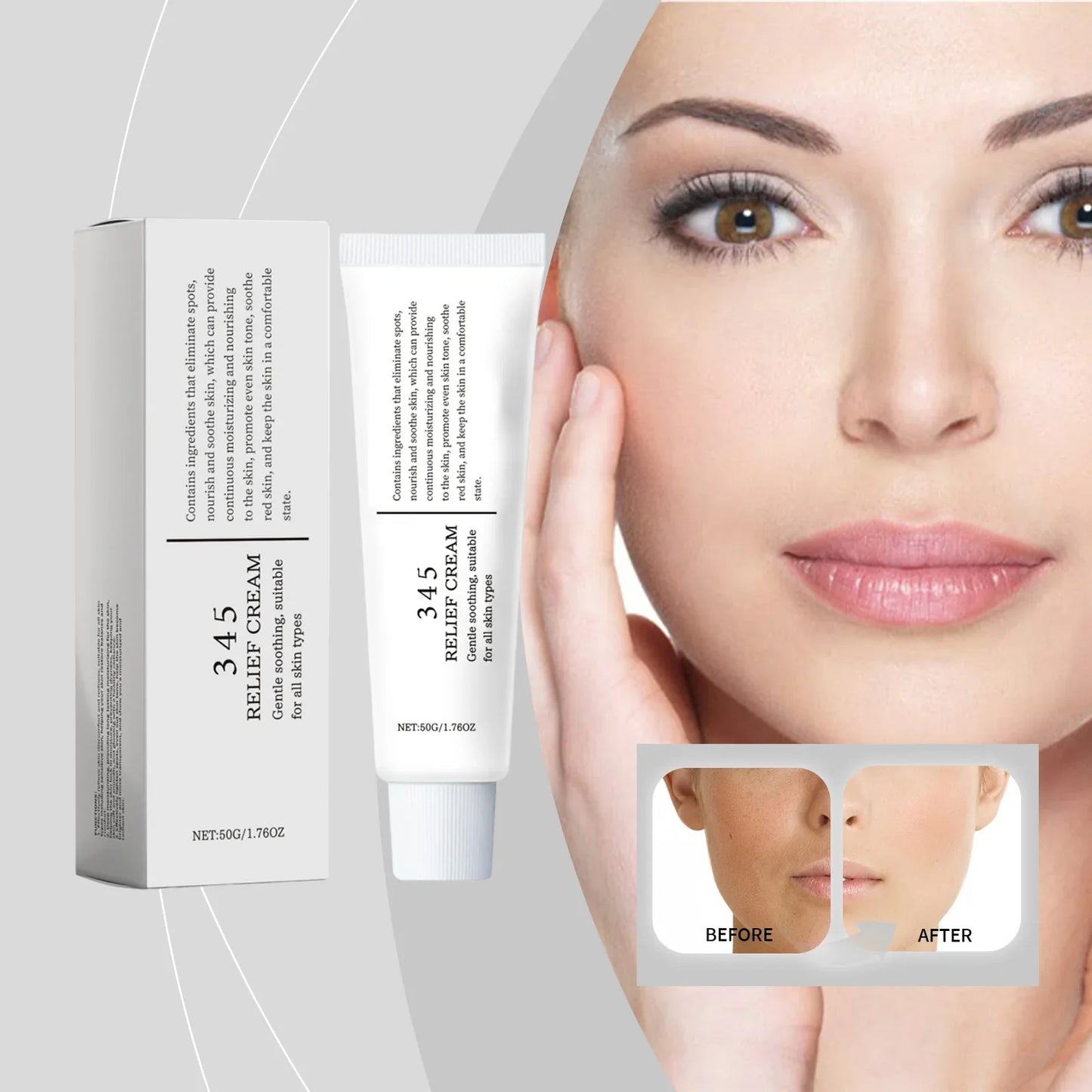 Brightening Moisturizing Face Cream – Hydrating & Smoothing 50g