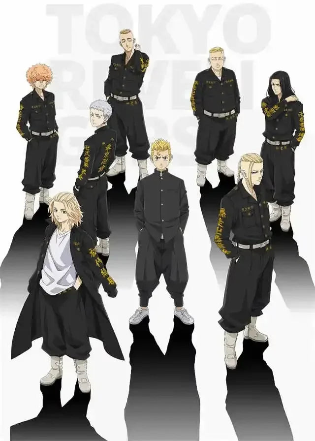 Tokyo Revengers Canvas Wall Art – Mikey & Hanma Anime Poster