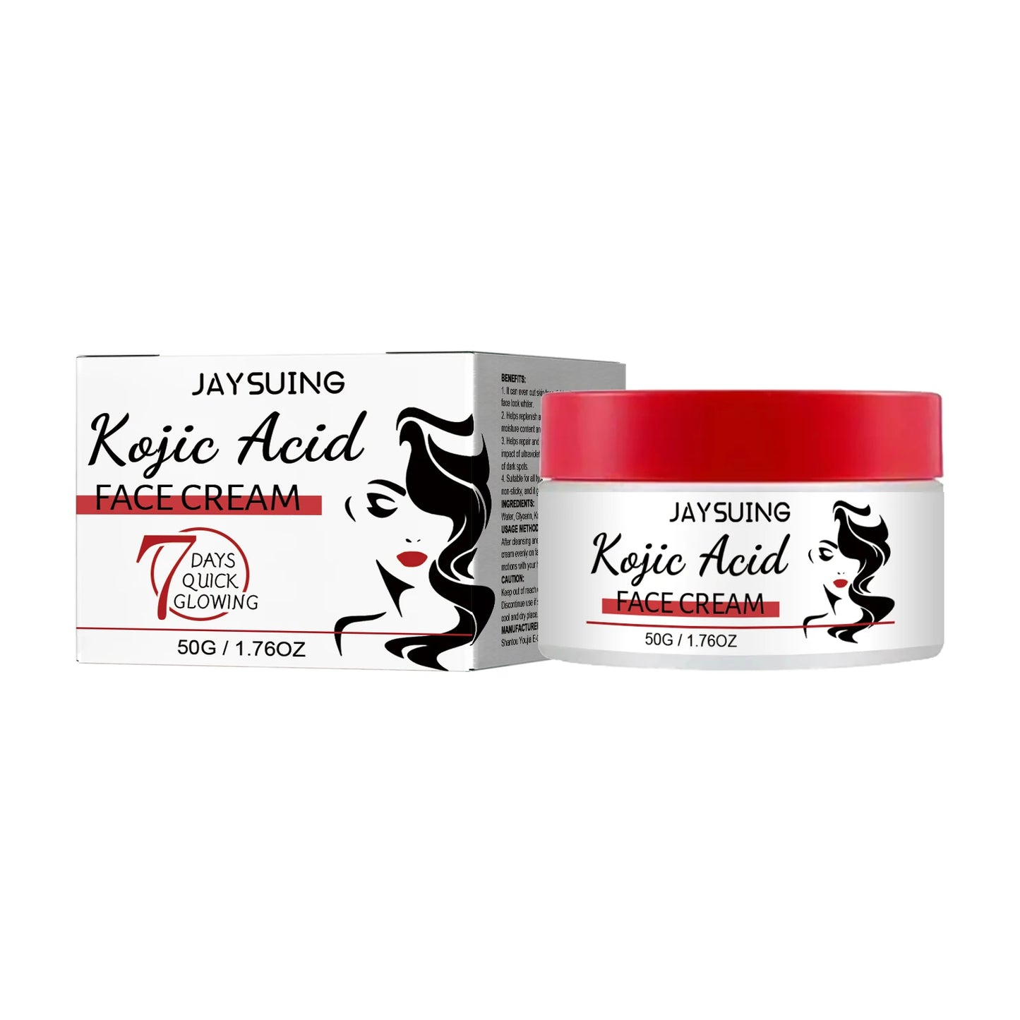 Jaysuing Rosehip Oil Brightening Cream – Even Skin Tone 50g