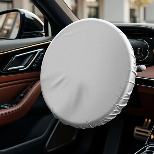42cm Silver Steering Wheel Sun Shade Cover – Universal Fit Steering Wheel Cover Oasis Select