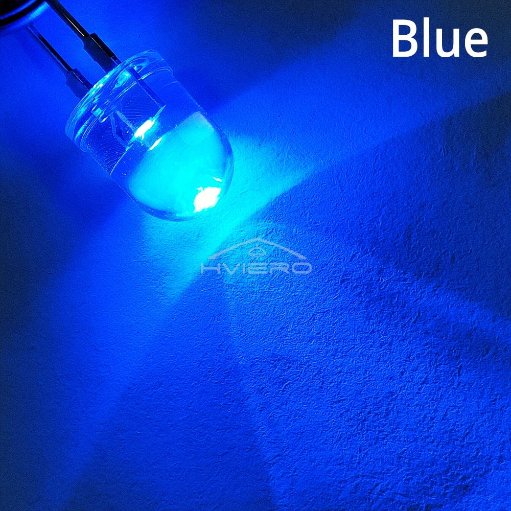 10mm 0.5W LED Diode Bulbs – Red Blue Green Yellow White | Bulk
