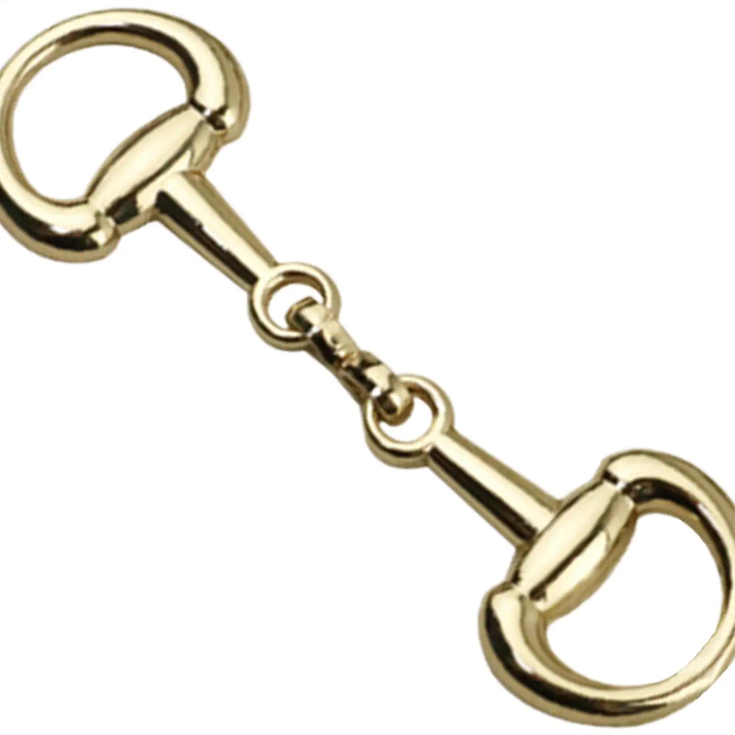 Double D-Ring Snaffle Bit Buckle | Zinc Alloy Clasp 4-Pack