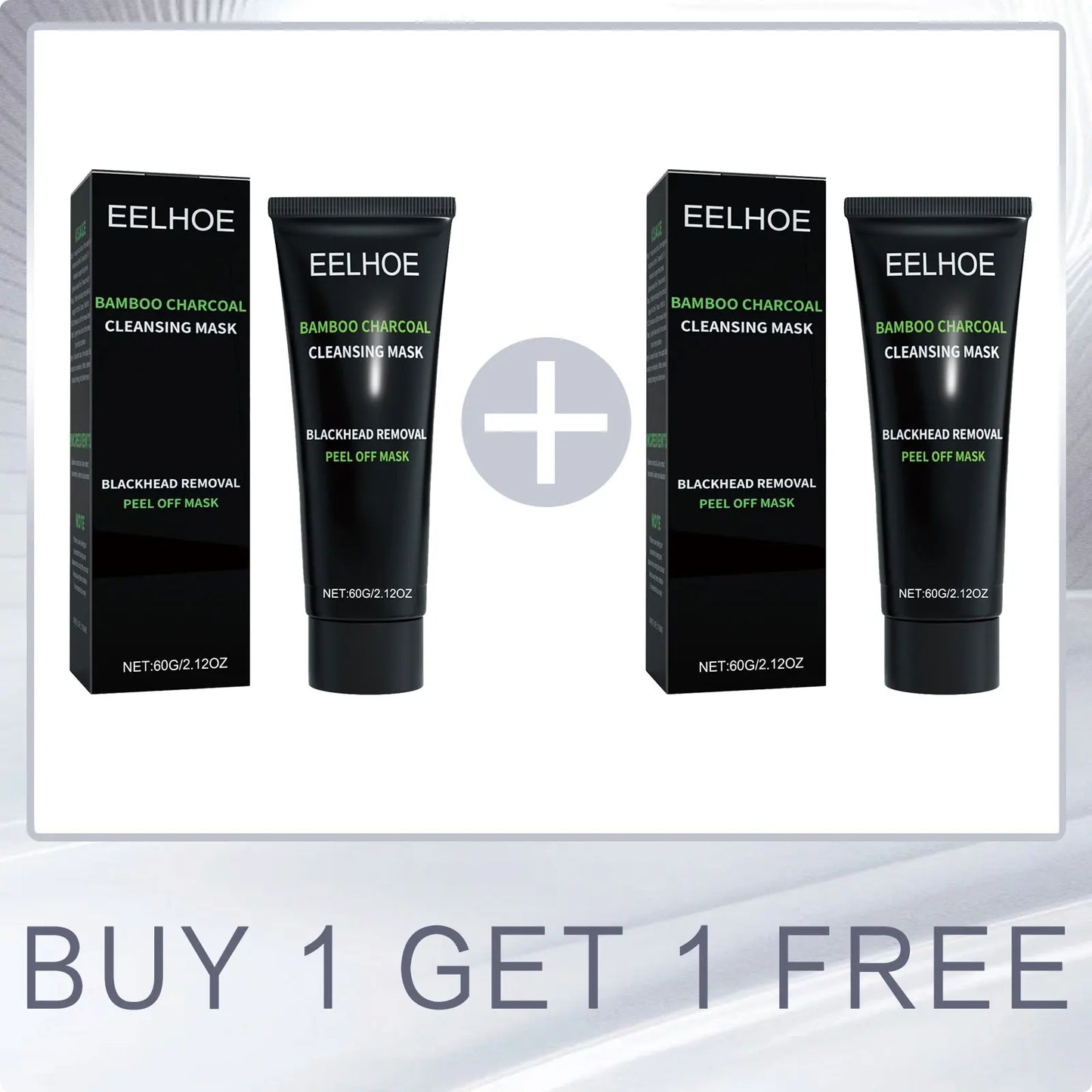Eelhoe Bamboo Charcoal Peel-Off Mask – Pores & Oil Control