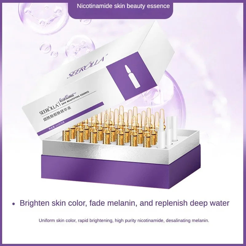 Astaxanthin Collagen Anti-Aging Face Serum Set – 28 Ampoules Peaceful Pleasures Health and Wellness Nicotinamide