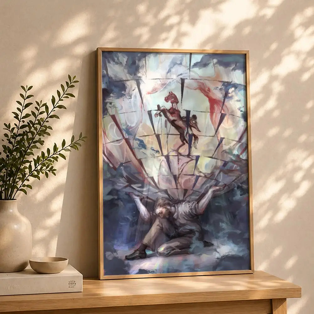 Game D-Disco ElysiumS Poster HD Self Adhesive Waterproof Wall Art Ideal for Home Office Dorm Bedroom Great Gift Peaceful Pleasures Health and Wellness White10 15X20cmNoframe