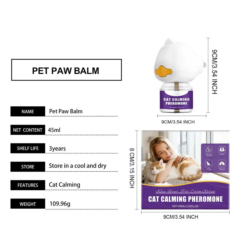 Cat Calming Pheromone Plug-In Diffuser 45ml – Stress Relief