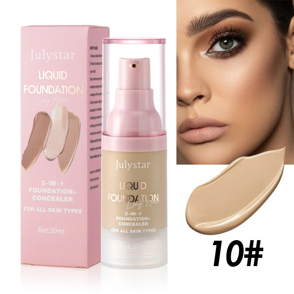 High Coverage Waterproof BB Cream Foundation – Oil Control 20ml
