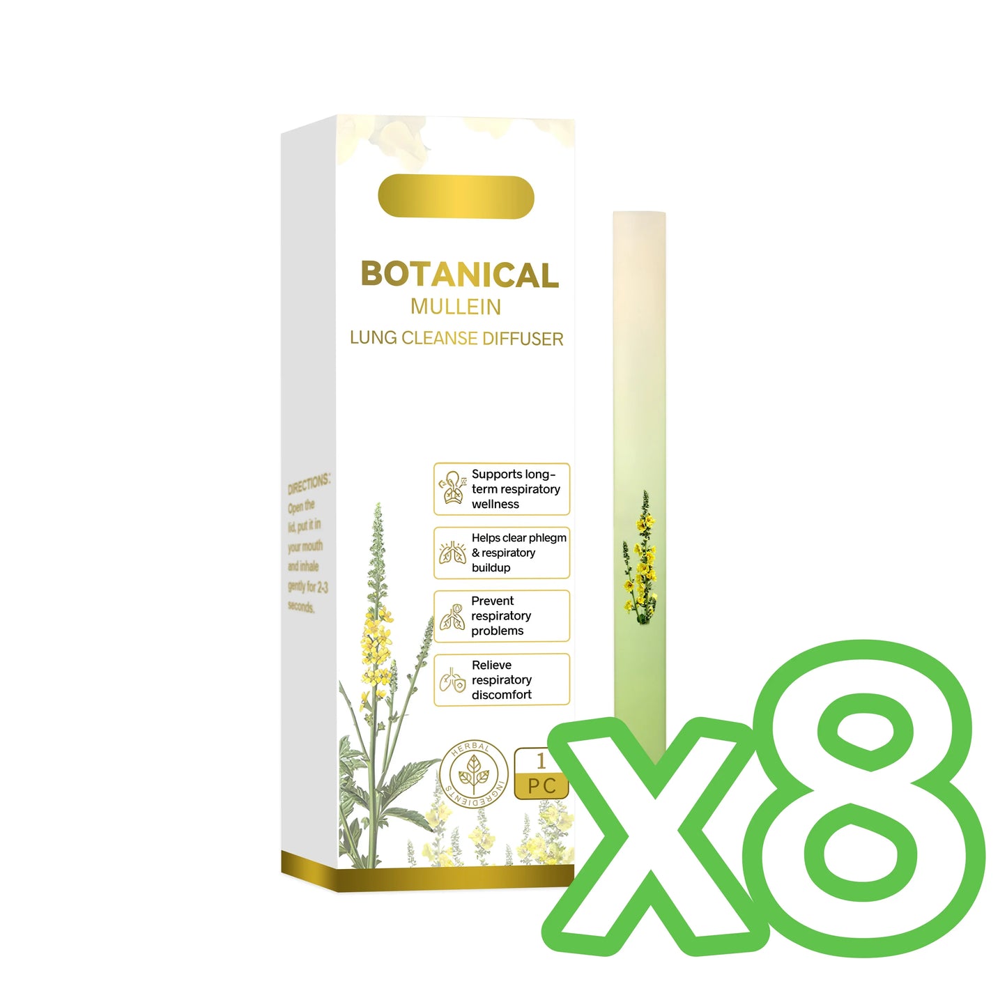 Herbal Nasal Inhaler Stick – Cooling Mint, Rosemary & Energy