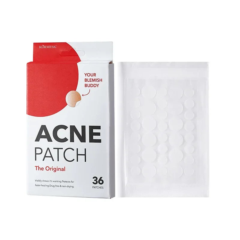 Hydrocolloid Acne Patches - Invisible Pimple Spot Treatment Peaceful Pleasures Health and Wellness Red-36 PATCHES